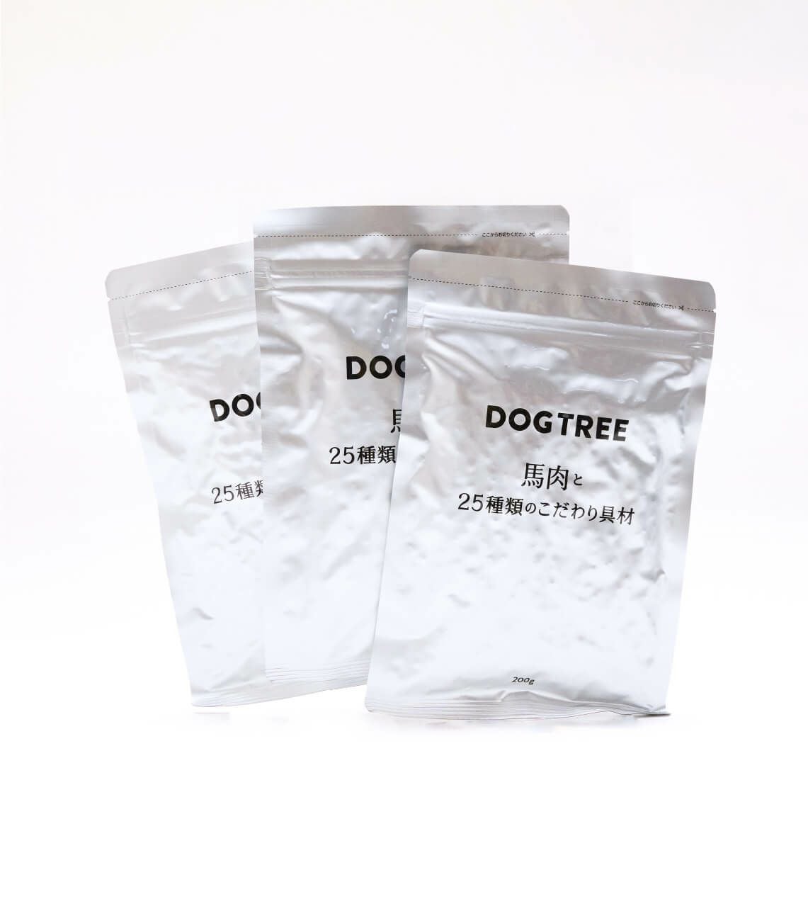 ドッグフード】馬肉と25種類のこだわり具材 1.8kg(200g×9) | DOGTREE